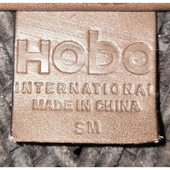 Hobo Intl. Brown Leather Wrapped‎ Buckle On Wide Braided Leather Belt Size S/M main image 5